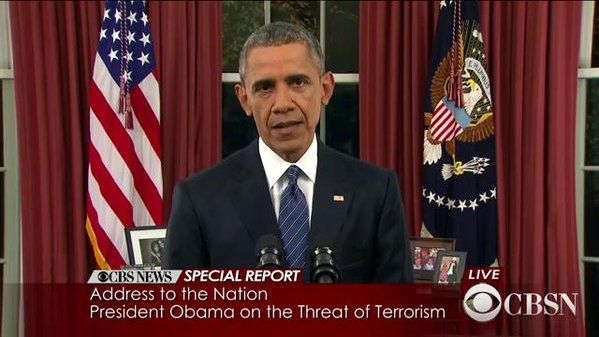 Obama Delivers Speech From Oval Office On Terrorism, ISIS