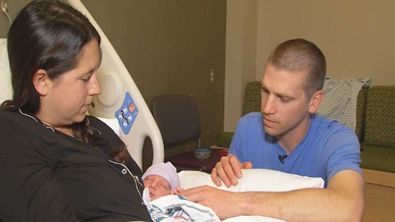 OKC Woman Unexpectedly Goes Into Labor At Home Christmas Morning