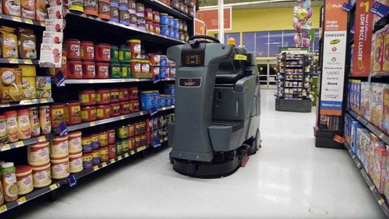 Robot Mop To Clean Floors At Walmart Stores News On 6