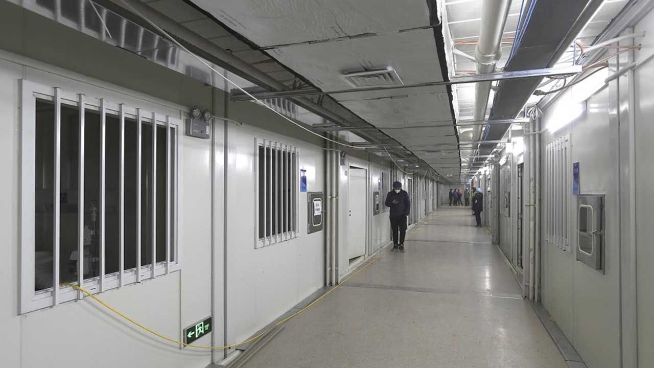 Built In 10 Days China S Virus Hospital Takes 1st Patients News